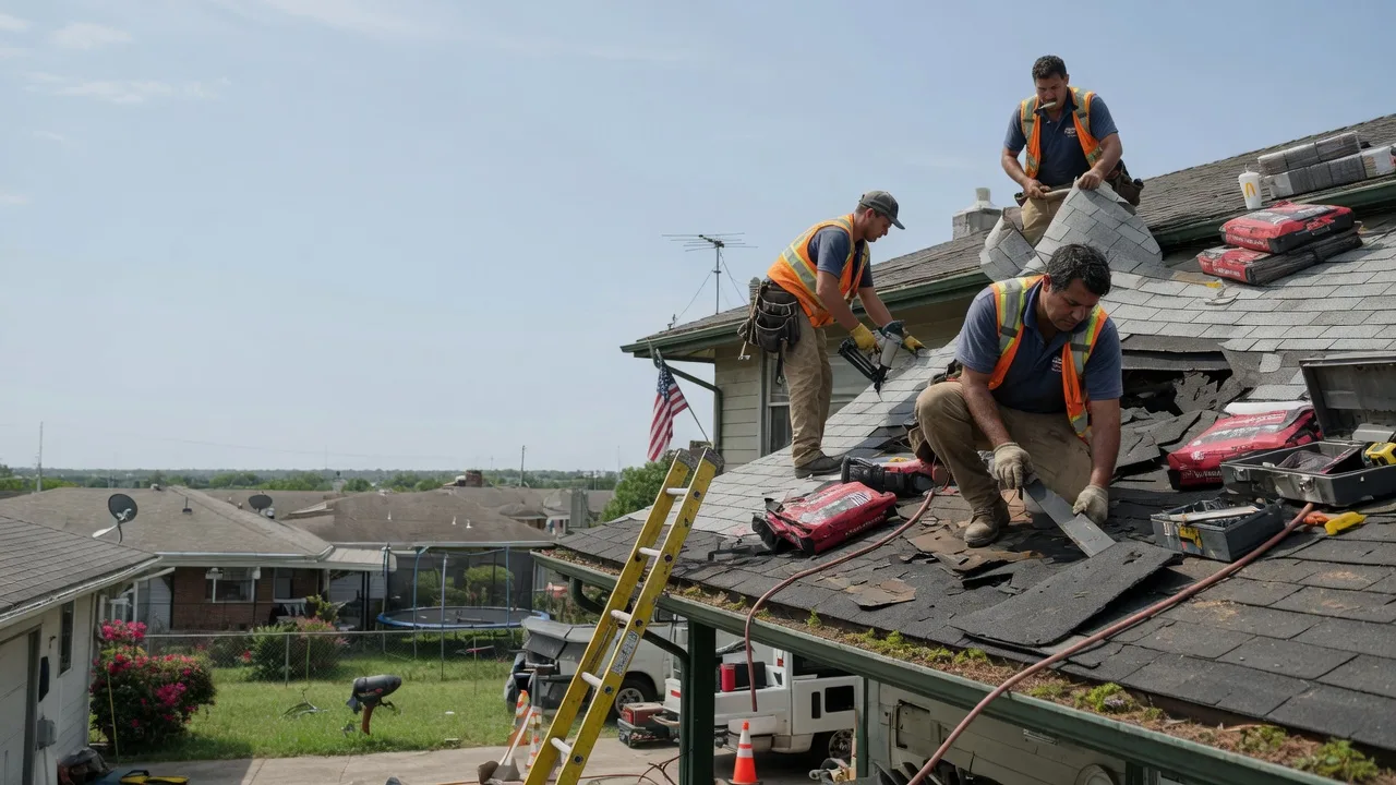 Roof Repair in Cross Plains, TX near me